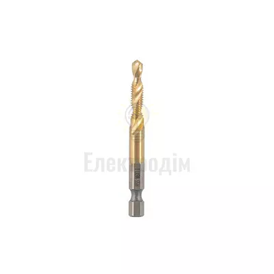 Свердло-мітчик M6X1.0 SD-5846 Intertool — купити в Електродім