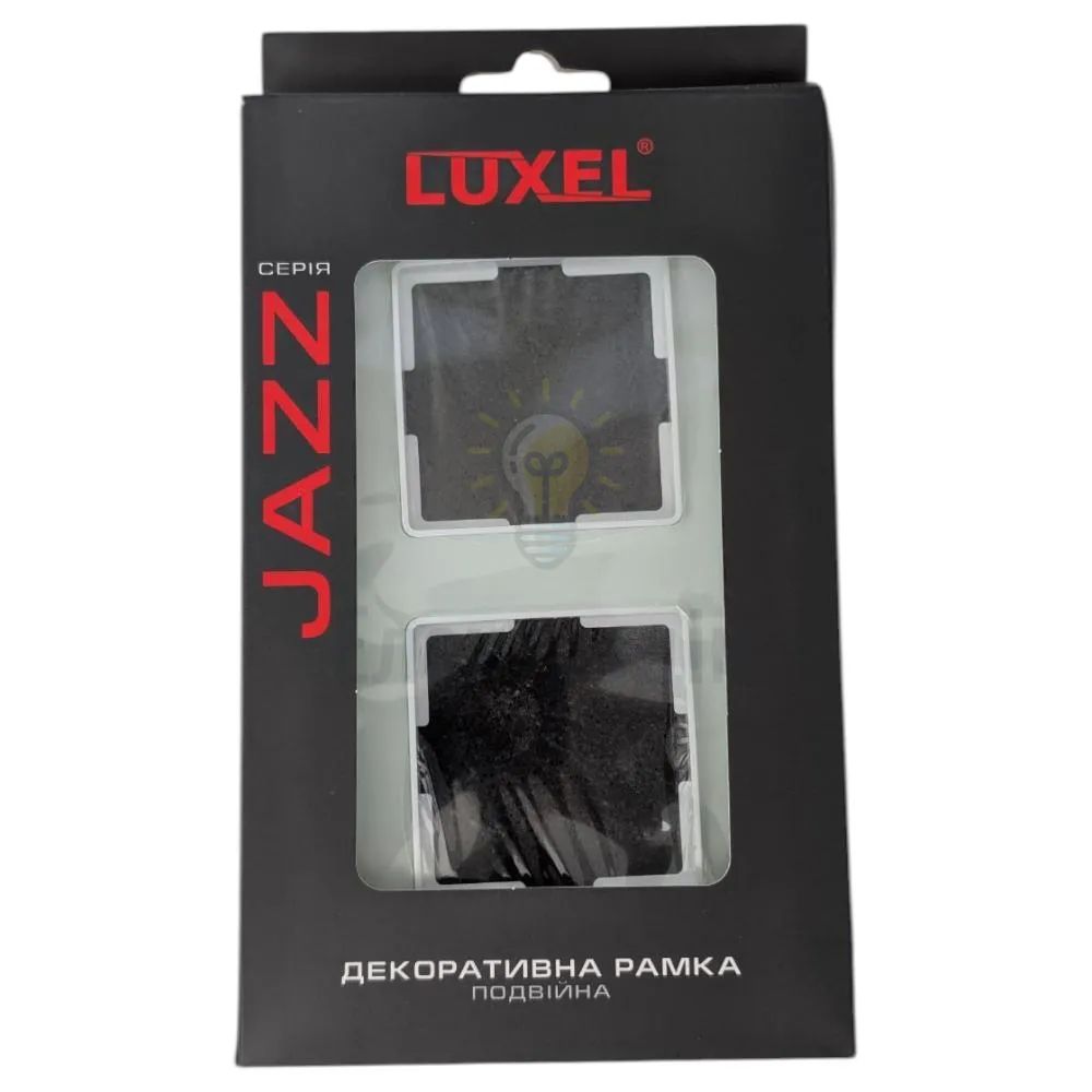 Рамка скляна горизонтальна подвійна apple white (білий) 0022  - фото 2