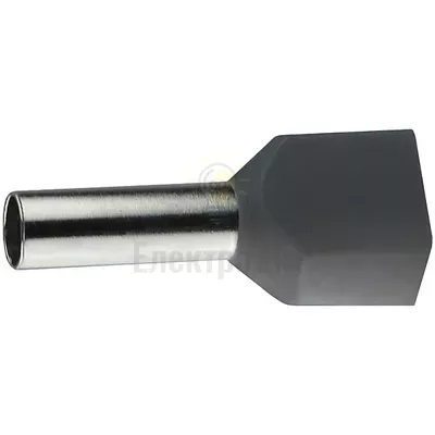 Наконечник трубчастий АСКО TE 4,0-12 сірий (100 шт.) A0060120010 — купити в Електродім