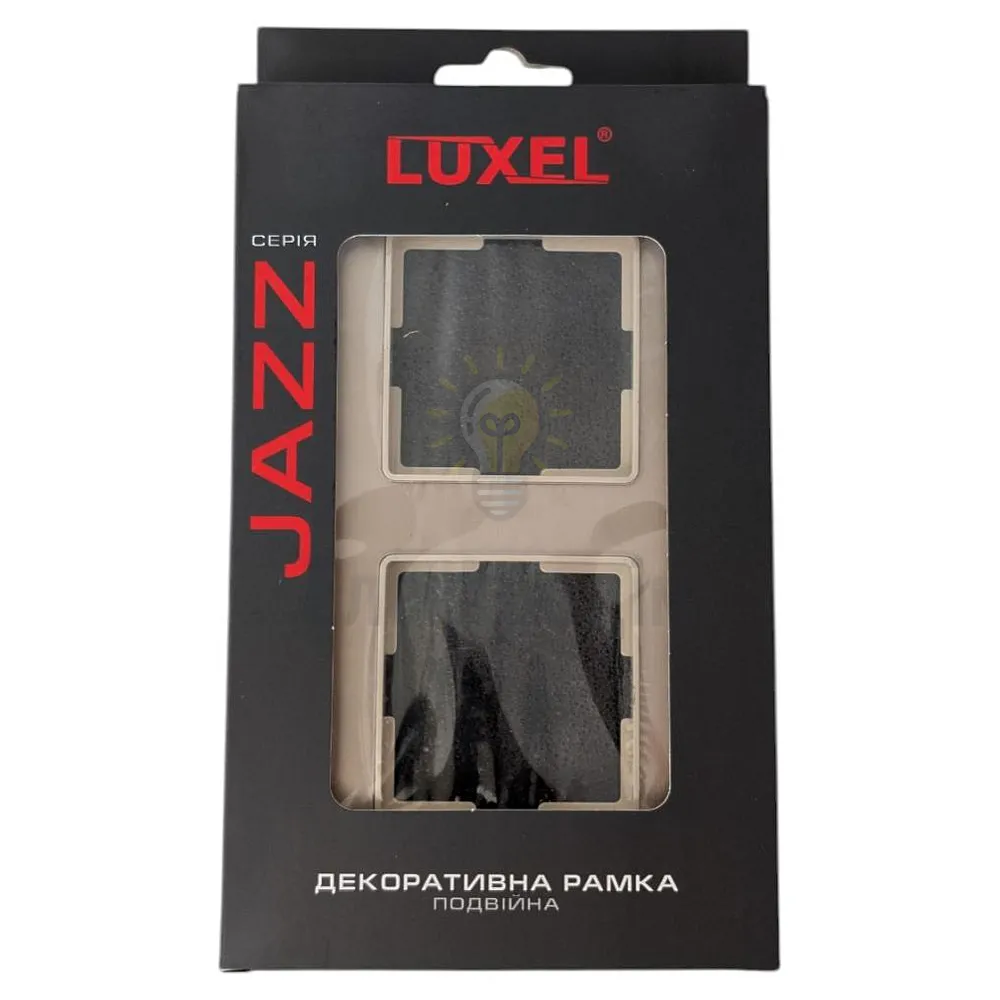 Рамка скляна горизонтальна подвiйна скляна latte 0322  - фото 2