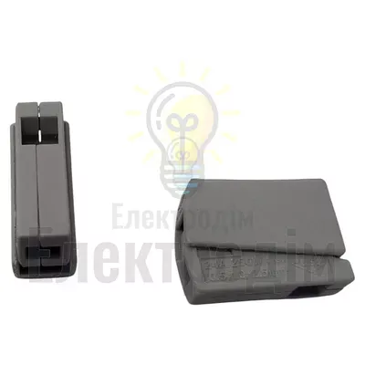 Клема 224-101 сервісна 1-контактна 24А 250V/4kv (0.5)1.0-2.5mm 1022592 — купити в Електродім