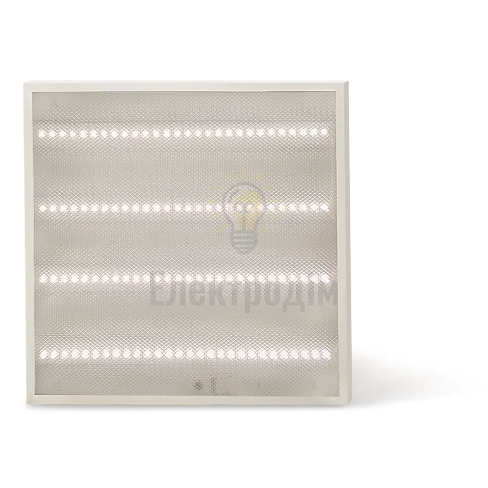 LED св-к LEBRON L-LPU-Prismatic, 36W, унів., 595*595mm, 4000K, 3000Lm 16-50-21 