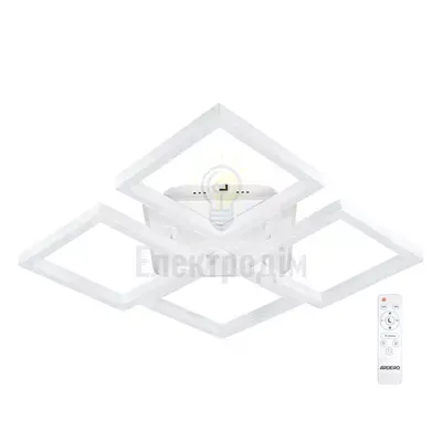 AL6490-1ARD 90W 5100Lm 3000K-6000K 500*500*95mm білий URBAN W 80935 — купити в Електродім