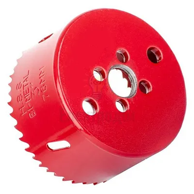 Свердел корончастий біметалічний 76мм SD-5676 Intertool — купити в Електродім