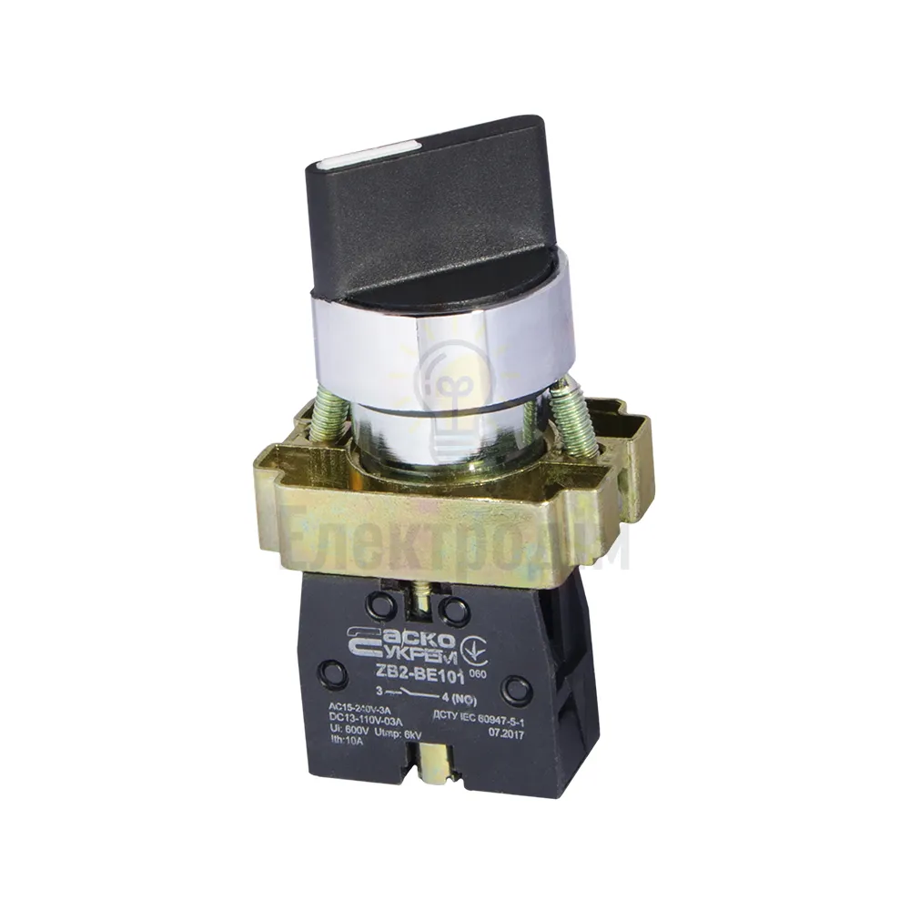 XB2-BD21 Кнопка поворотна 2-поз. Стандартна ручка A0140010004 