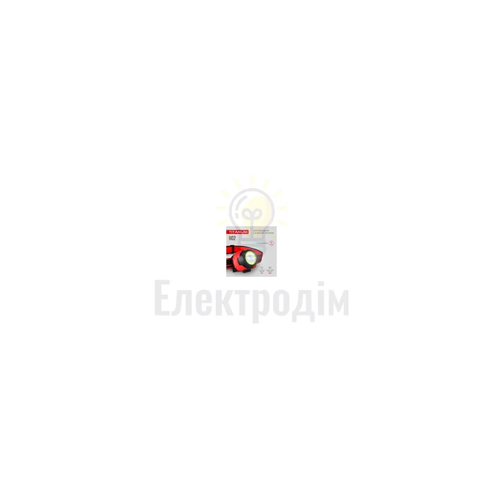 Ліхтарик LED налобний 100Lm 6500К 3*AAA червоний/чорний TLF-H02 TLF-H02  - фото 6
