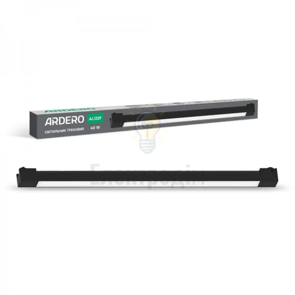 AL122F 40Вт 4000К 120 град чорний 614*33*41 мм ARD 80370 