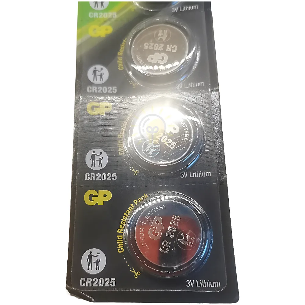 Батарейка GP Lithium Button Cell 3.0V CR2025-U1 літієві 