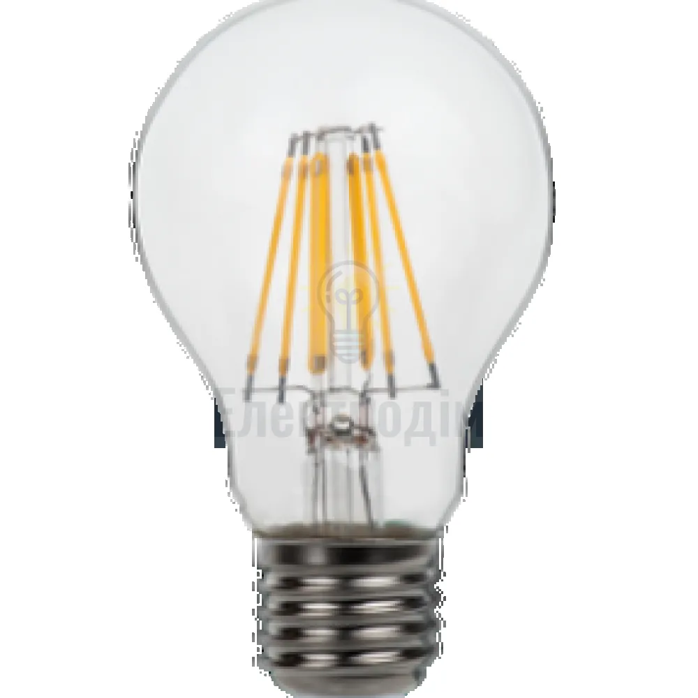 LUXEL filament Лампа A60 8w E27 2700K 072-H 