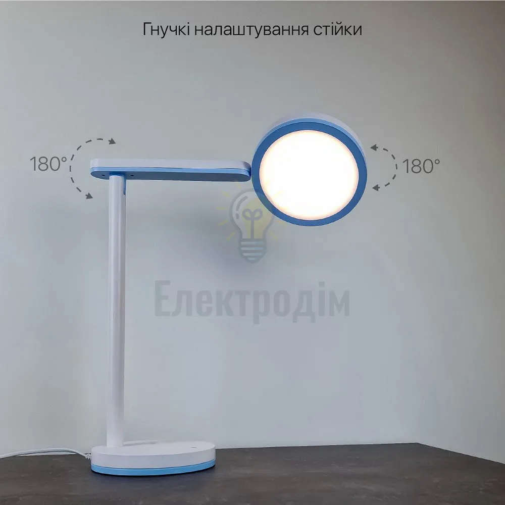 Violux Світильник настільний світлодіодний VIOLUX TEO білий 10W 4200K 800Lm 540001 