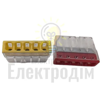Клема EU2.5-415 5-отворів 1022587 — купити в Електродім