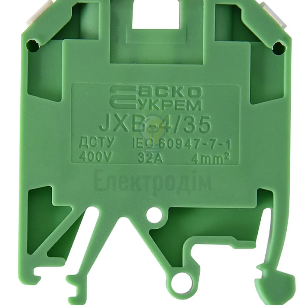 Клемник АСКО JXB 4/35 зелений A0130010012 