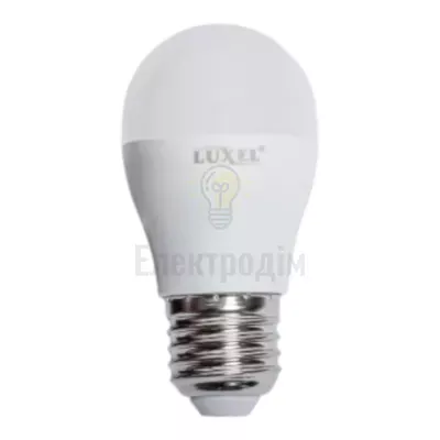 LUXEL Лампа LED G45 10w E27 6500K 058-СE — купити в Електродім