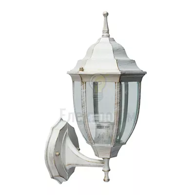 Св-к садово-парк.Paris-D 60W E27 IP44 антич. Білий Violux 500010 — купити в Електродім
