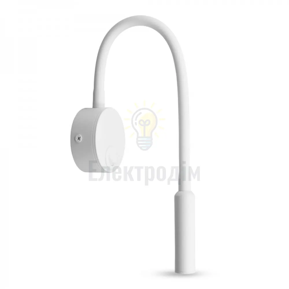 AL8161ARD 230V 3W, білий 150LM 4000К 420*62*28mm IP20 80989  - фото 1