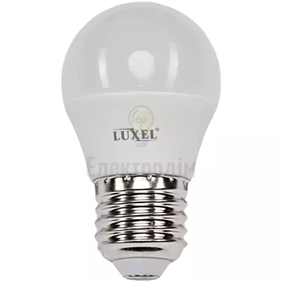 LUXEL Лампа LED 6w Е27 3000K 057-HЕ — купити в Електродім
