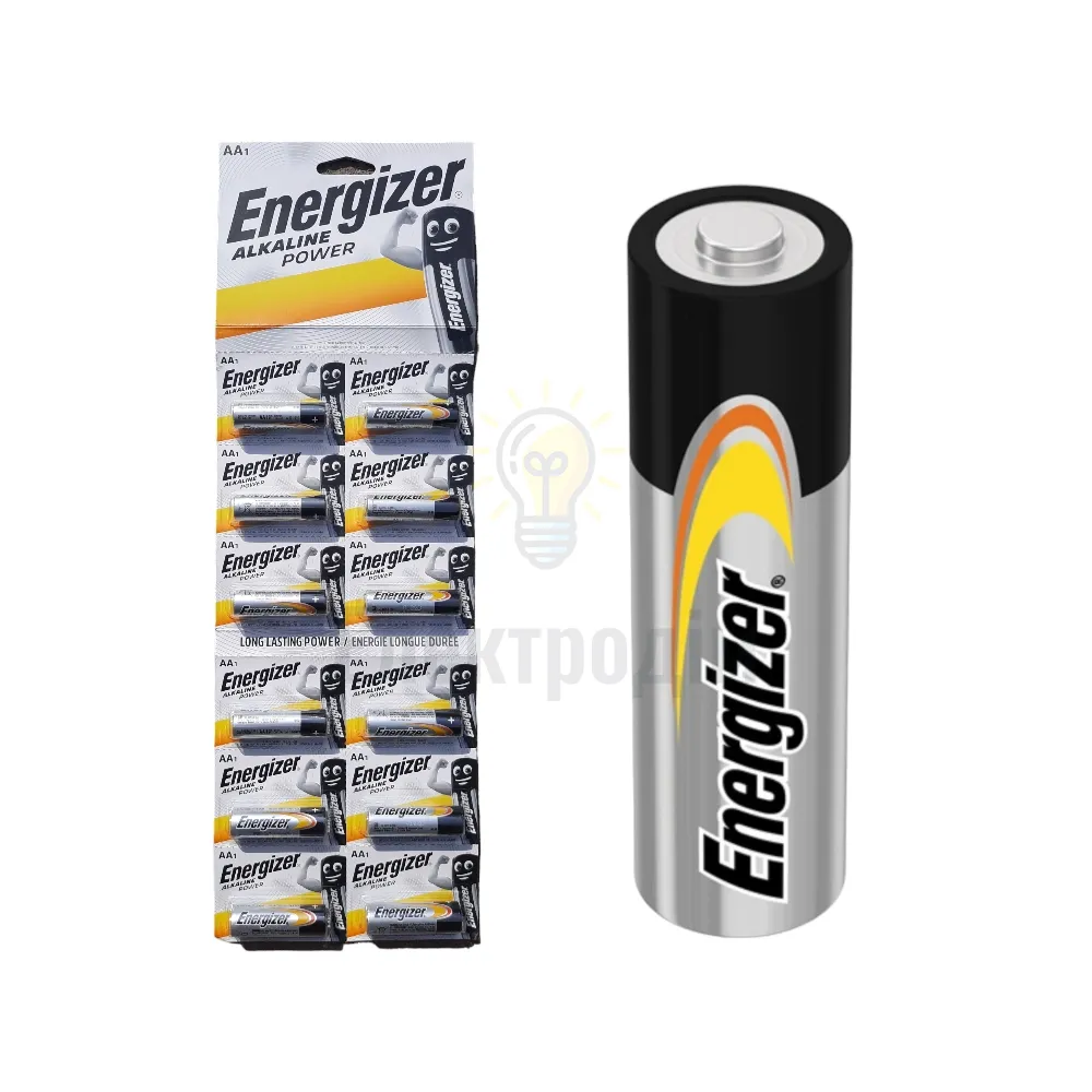 Батарейка ENERGIZER AA/LR06 Alk Power multiblister уп. 12шт ціна за 1 шт. 6548462 