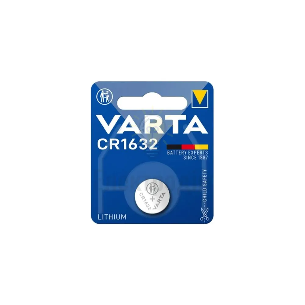 Батарейка VARTA CR 1632 (блистер-1 шт.) 6632101401 