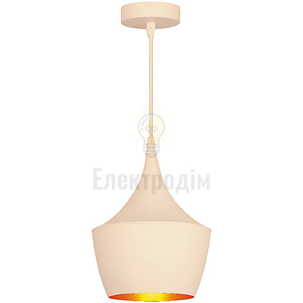 Світильник VELMAX V-CL-FISH-Wh-G, max 60W, E27, 220V 23-10-92 