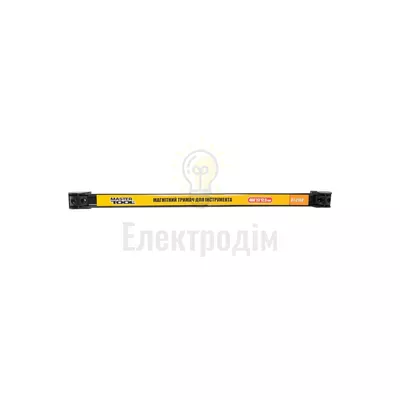 Магніт Магнітна планка Тримач магнітний для інструменту MASTERTOOL 12 кг 460х23х12.5 мм 81-2140 — купити в Електродім