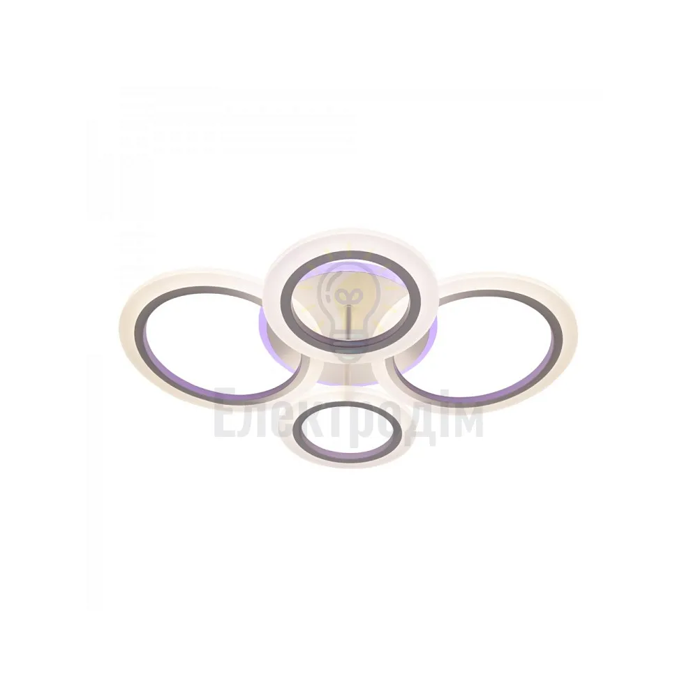 AL6450ARD 72W 5200Lm 3000K-6500K+purple 605*405*115mm SOFT R 80249  - фото 2