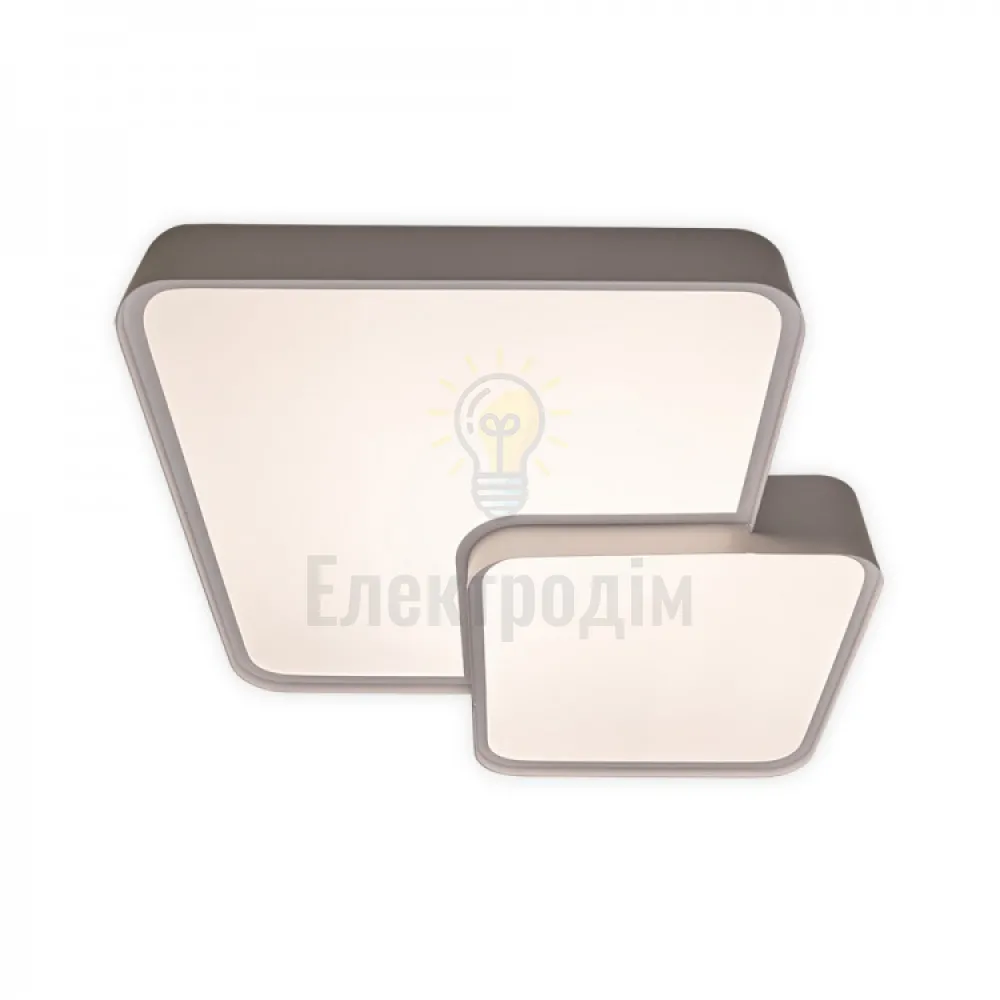 AL6420ARD 60W квадрат 5100Lm 3000K-6500K 500*500*80mm TOUCH S 80244  - фото 2