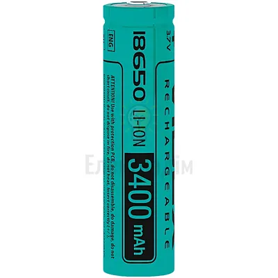 Акумулятор Videx літій-іонний 18650 (без захисту) 3400mAh bulk/1шт 18650/3400/1B — купити в Електродім
