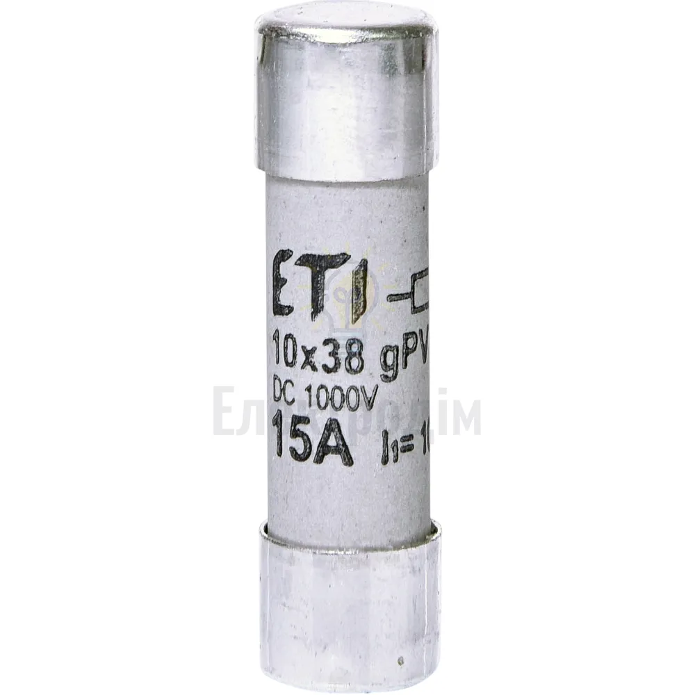 Запобіжник CH 10x38  gPV 15A 1000V (10kA) 2625112 