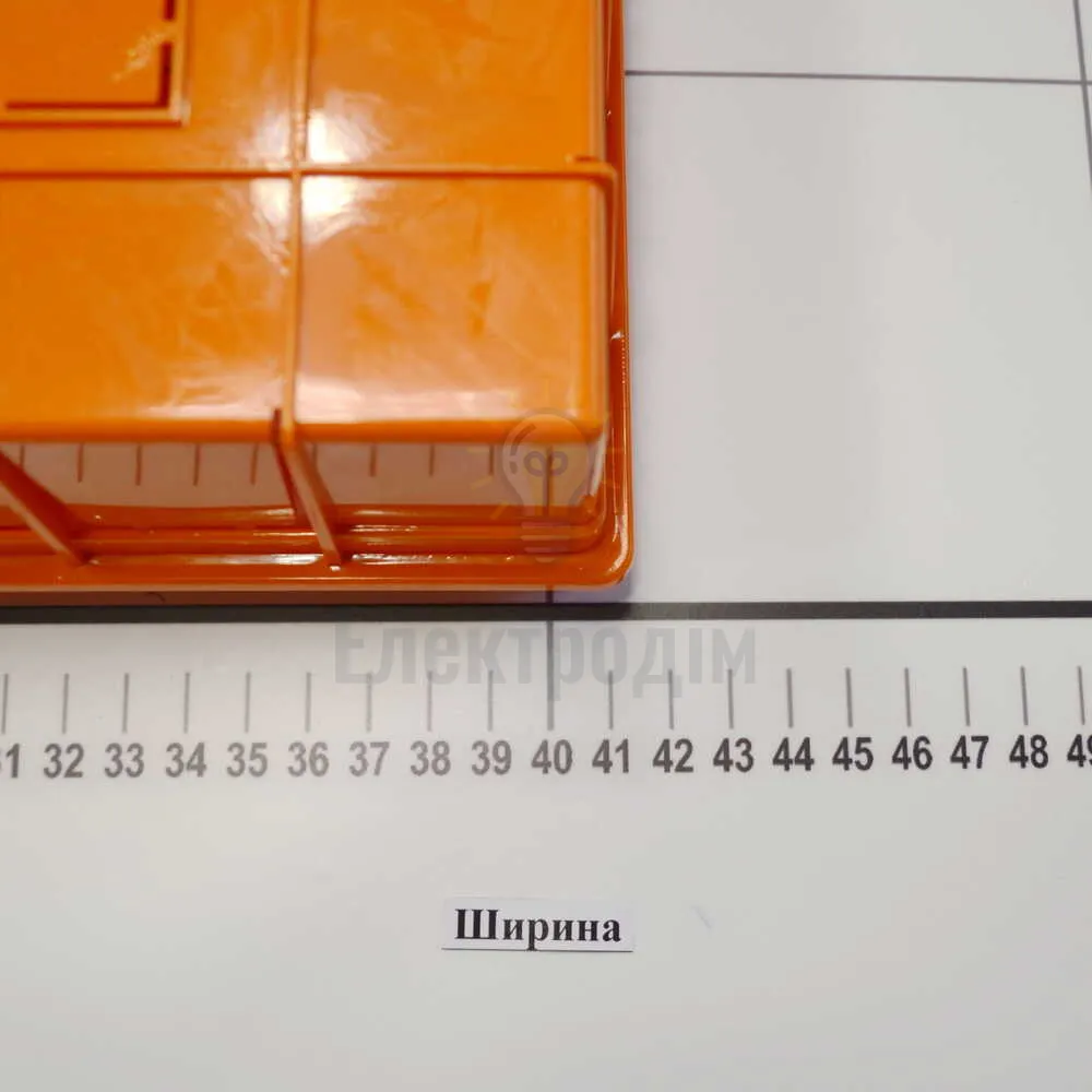 Бокс пласт.Nilson quantom Бокс пластиковий NILSON quantum  на 36 модулів внутрішній чорний 32661036  - фото 8