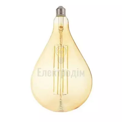 8W E27 Лампа  AMBER LED FLMN 001-049-0008-010 — купити в Електродім