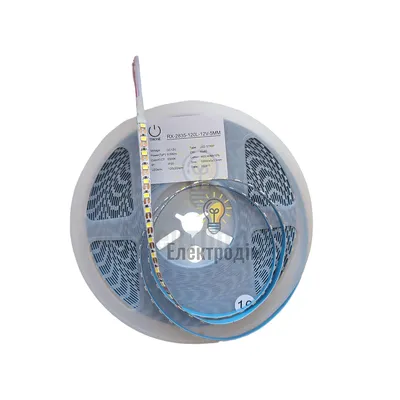 TRIONE TRIONE RX 12V 5 ММ- 120 LED - 9,6W - 6000K (10м. бухта) 97621 — купити в Електродім