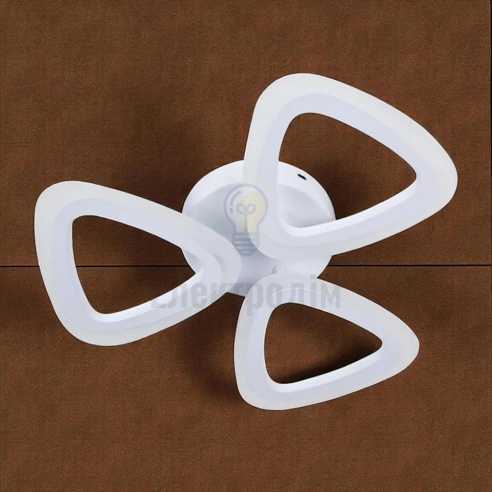 AL6553ARD 30W 3200Lm 5000K 410*370*70mm білий CLOVER 80499  - фото 1