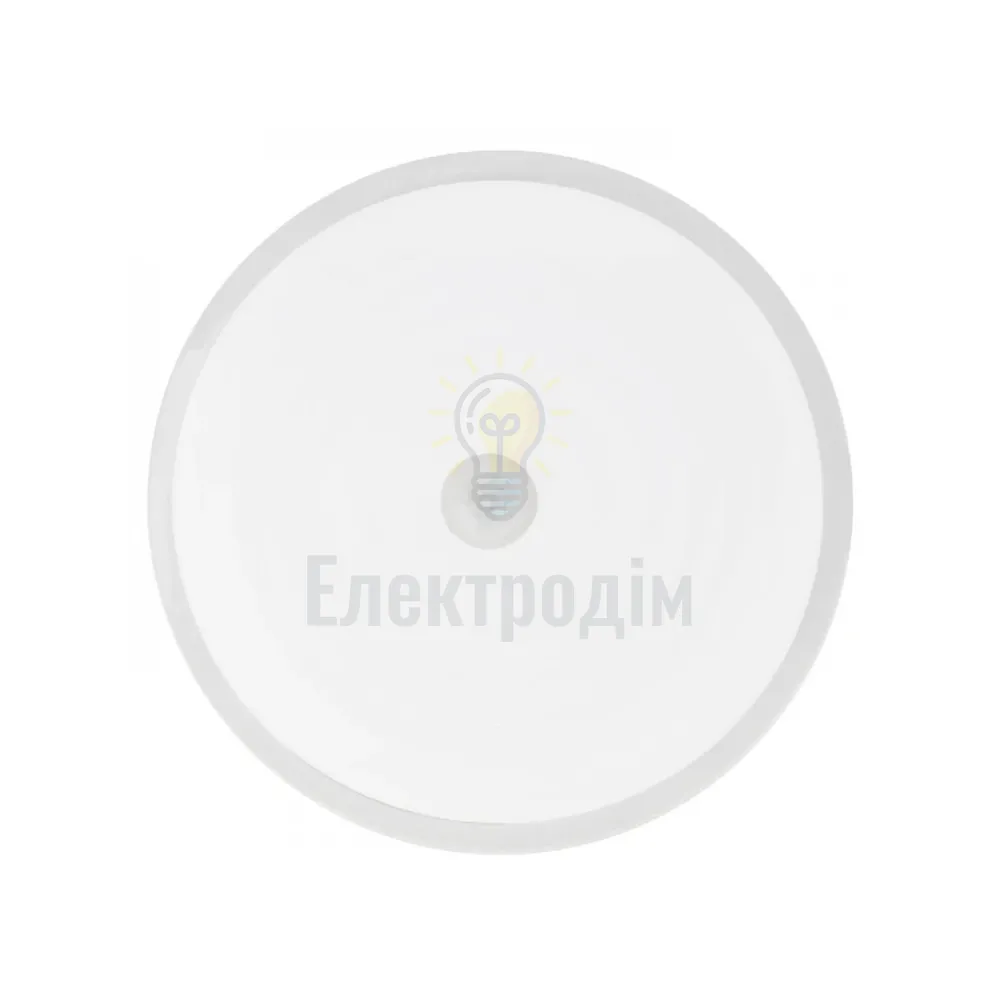 Світильник стельовий LED 20W ІР44 6400K 2400Lm 160-265V d-220мм з дат. руху 071-014-0020-030  - фото 2