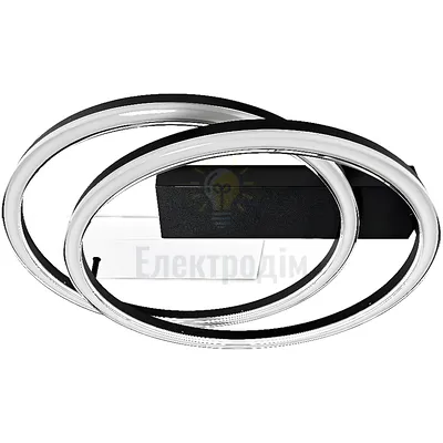 LED світильник smart BRIONI-R VIOLUX круг 80W 3000-4000-5000K IP20 білий 220695 — купити в Електродім
