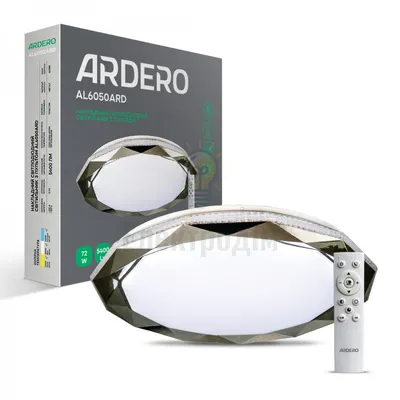 AL6050ARD 72W коло 5400Lm 2700K-6500K 500*500*100mm LEGEND 80053 — купити в Електродім
