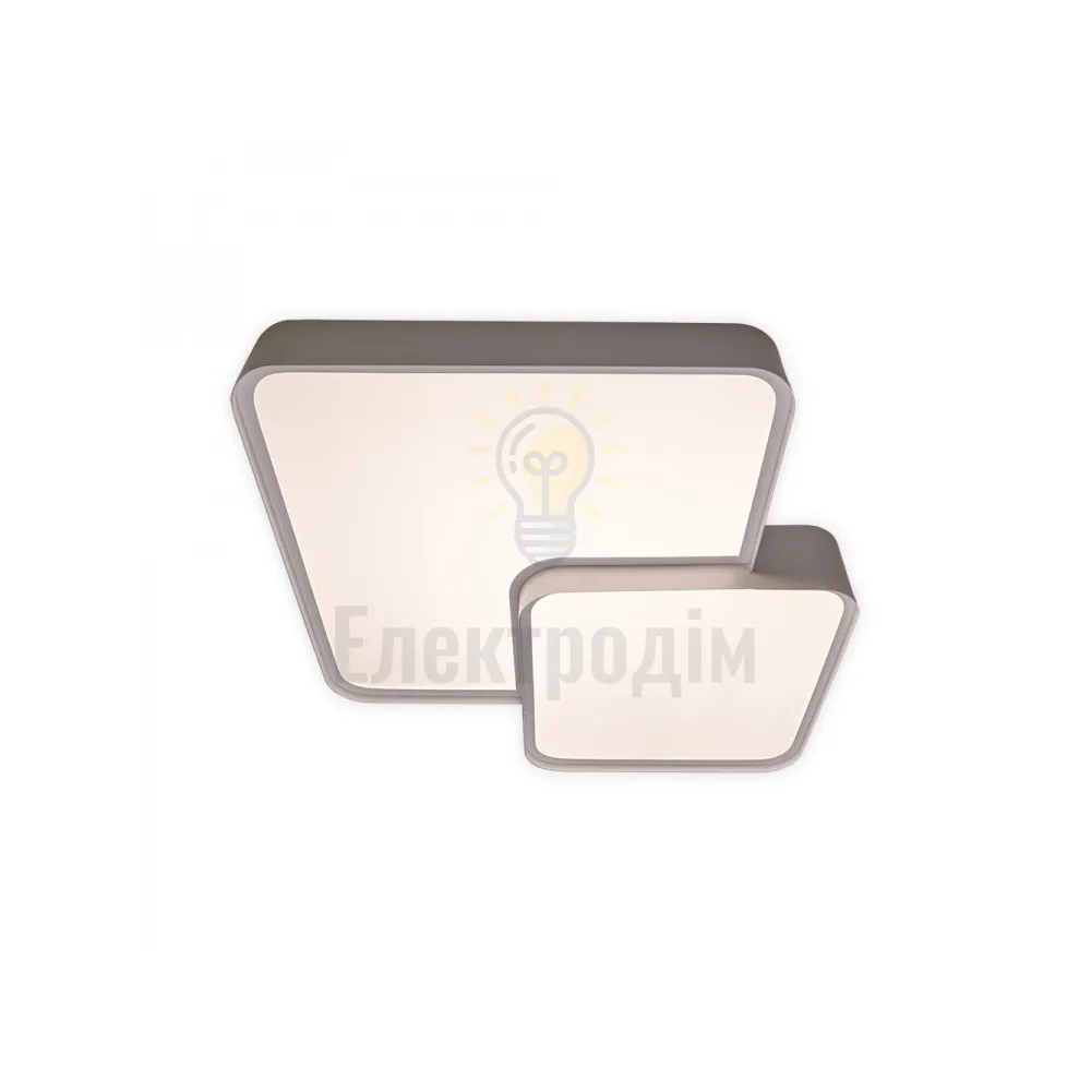 AL6420ARD 60W квадрат 5100Lm 3000K-6500K 500*500*80mm TOUCH S 80244  - фото 2