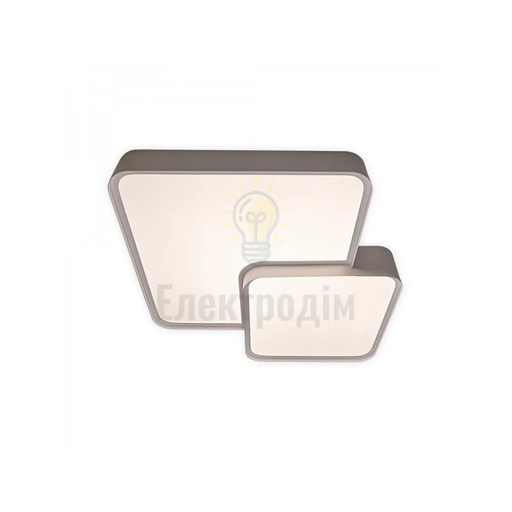 AL6420ARD 60W квадрат 5100Lm 3000K-6500K 500*500*80mm TOUCH S 80244  - фото 2