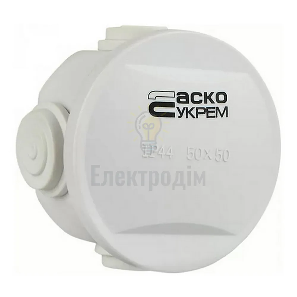 Розподільча коробка АСКО TY-RA 50*50 біла A0150170015 