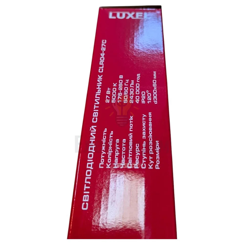 LED Світильник 27 Вт 5000К  IP20 CLR04-27C  - фото 1