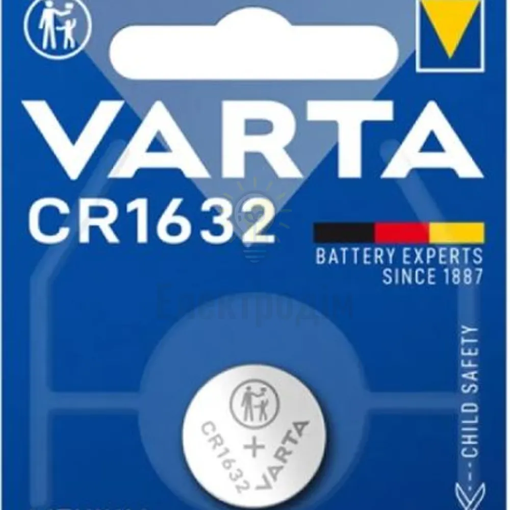 Батарейка VARTA CR 1632 (блистер-1 шт.) 6632101401 