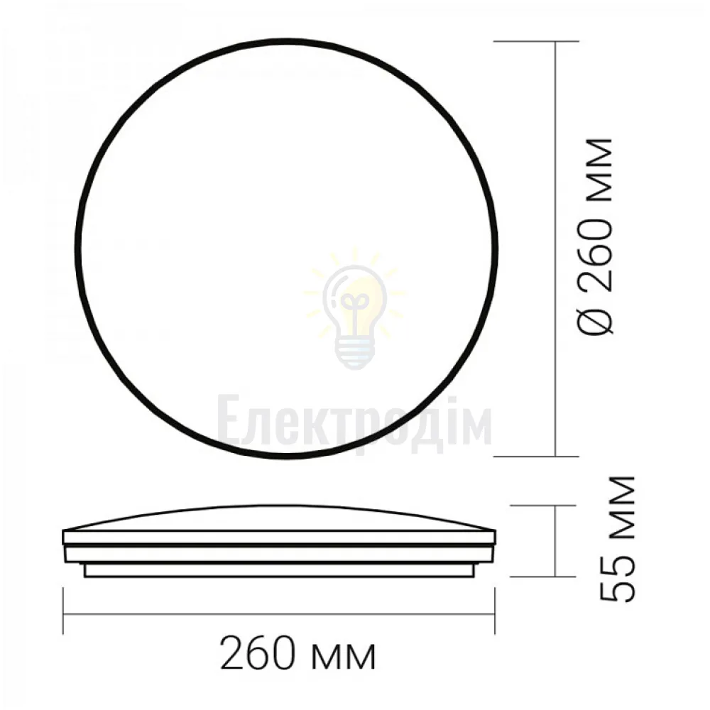 AL575ARD 18W коло накладний зірк. небо 1300Lm 5000K 260*55mm SILVER 80694  - фото 6
