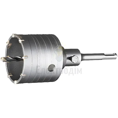 Коронка по бетону 68 мм + перехідник SDS Plus 100 мм INTERTOOL SD-7068 — купити в Електродім