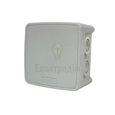 Коробка розподільча СКІМ K85 88х88х52 сіра IP55 В1102006 — купити в Електродім