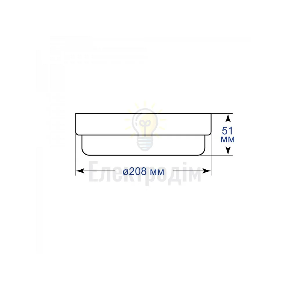 AL3005-R 24W 6500К IP65, коло 01852  - фото 1