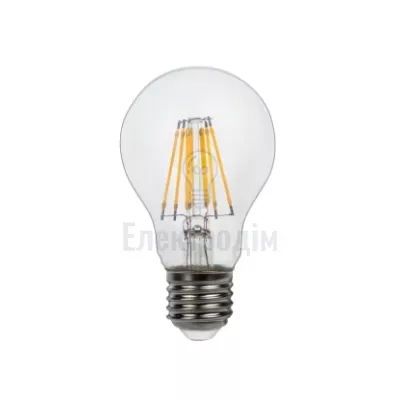 LUXEL filament Лампа A60 8w E27 2700K 072-H — купити в Електродім
