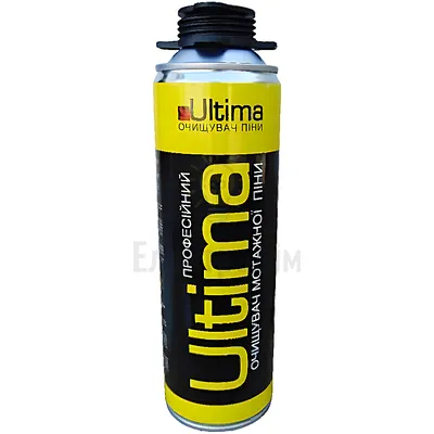 ULTIMA Очищувач монтажної піни, 500ml, 20 шт. ПТ-9647 — купити в Електродім