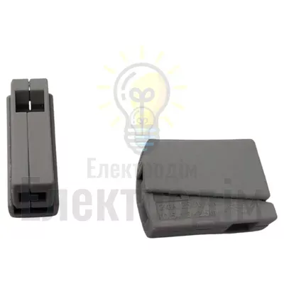 Клема 224-101 сервісна 1-контактна 24А 250V/4kv (0.5)1.0-2.5mm 1022592 — купити в Електродім