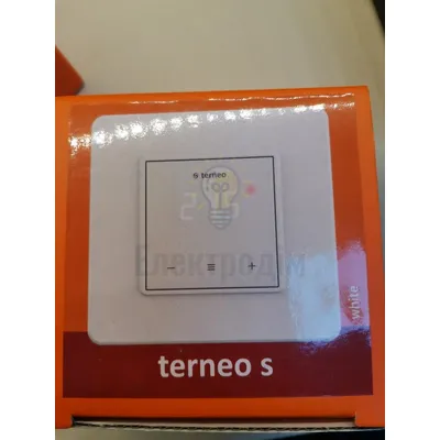 Терморегулятор  кімн 15...40*С 16А terneo S — купити в Електродім