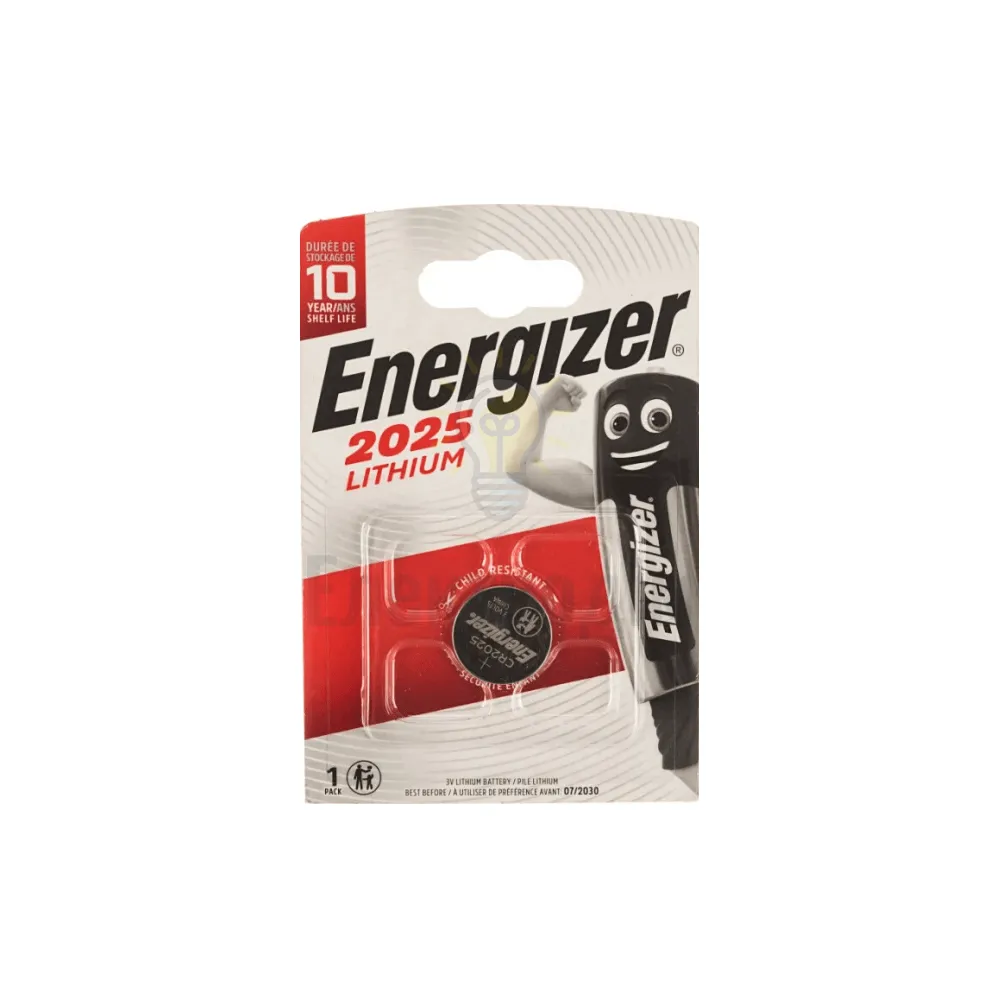 Батарейка CR2025 (бл-1шт) Energizer 6352549 