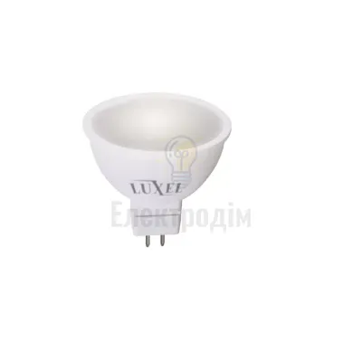 LUXEL Лампа LED MR 16  6w GU5.3 4000K 012-NЕ — купити в Електродім